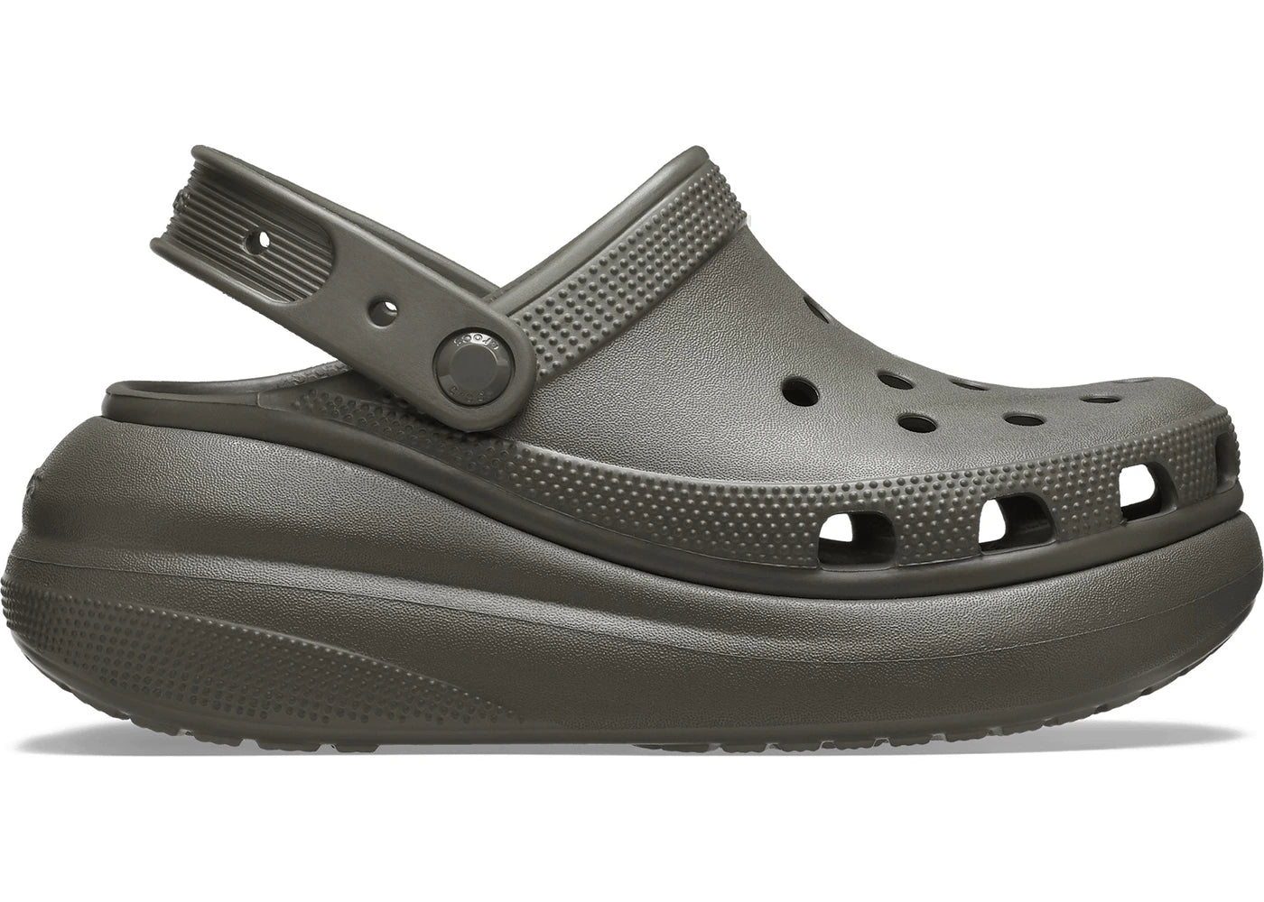 Crocs R Side By Side Crocs Classic Crush Clog Dusty Olive – Side Kicks