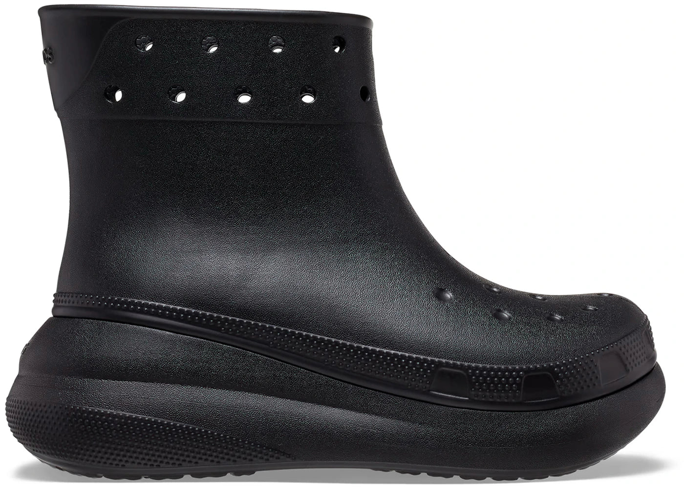 Crocs Classic Crush Rain Boot Black