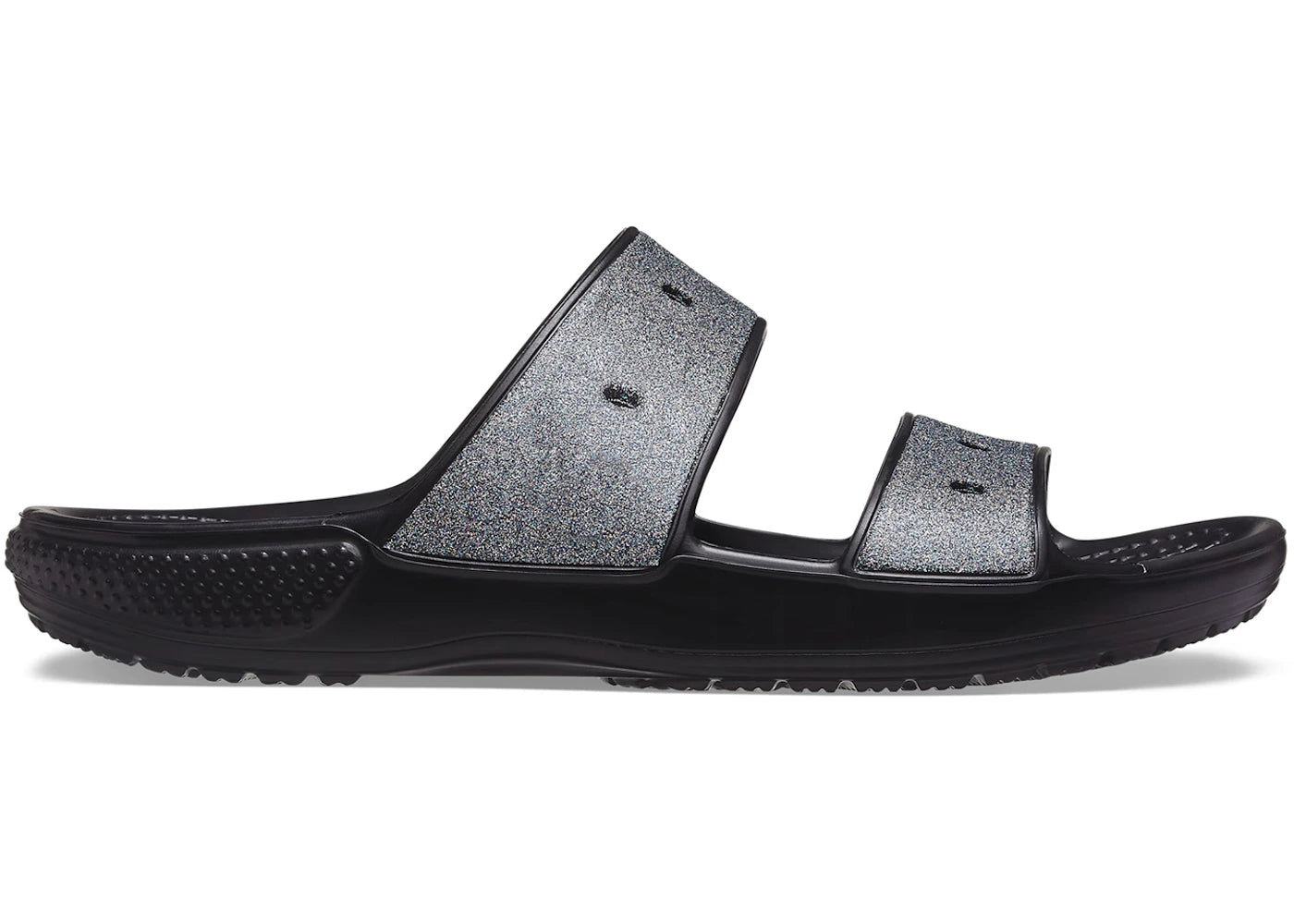 Crocs Classic Glitter II Sandal Black