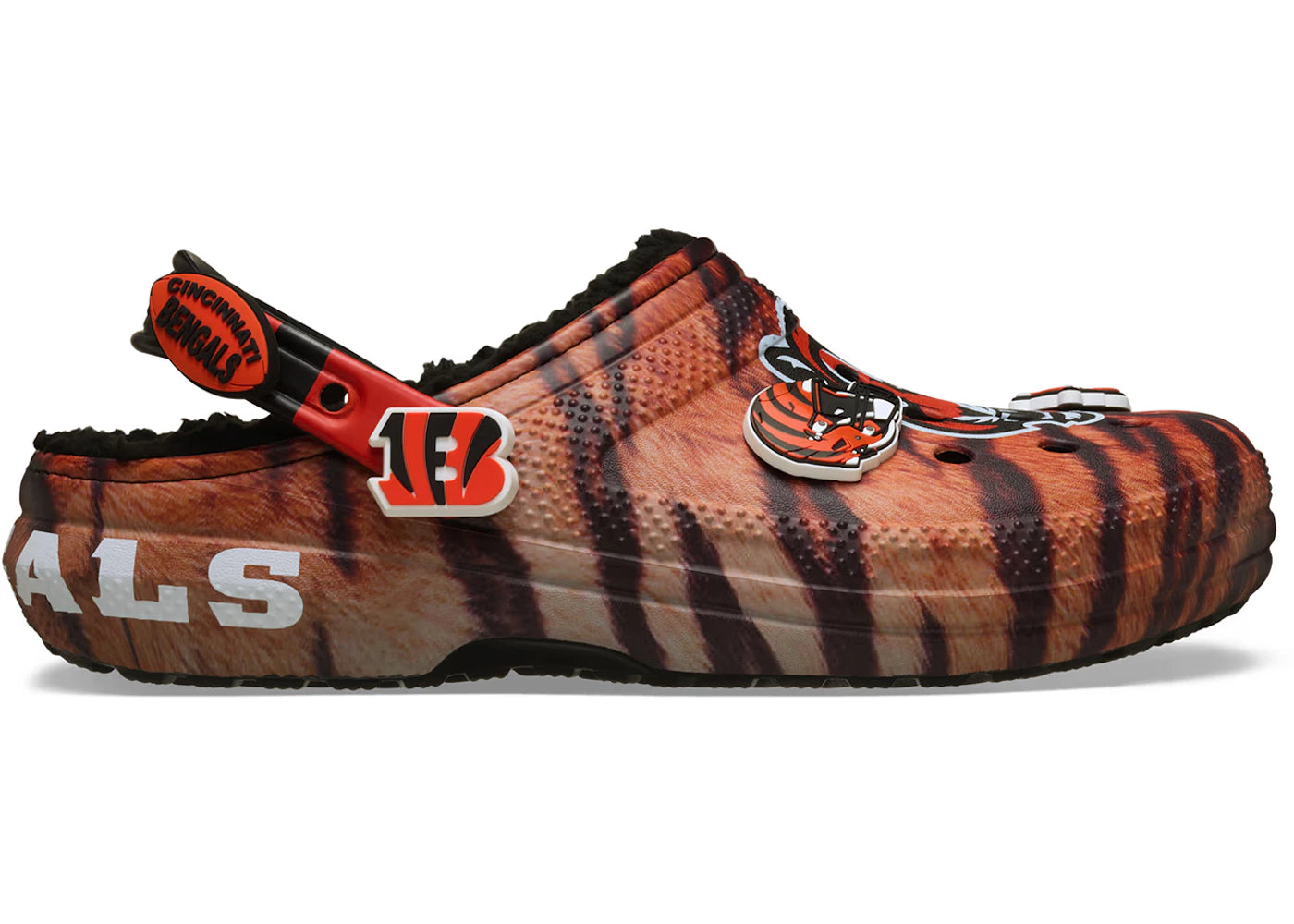 Crocs Classic Lined Clog NFL Cincinnati Bengals