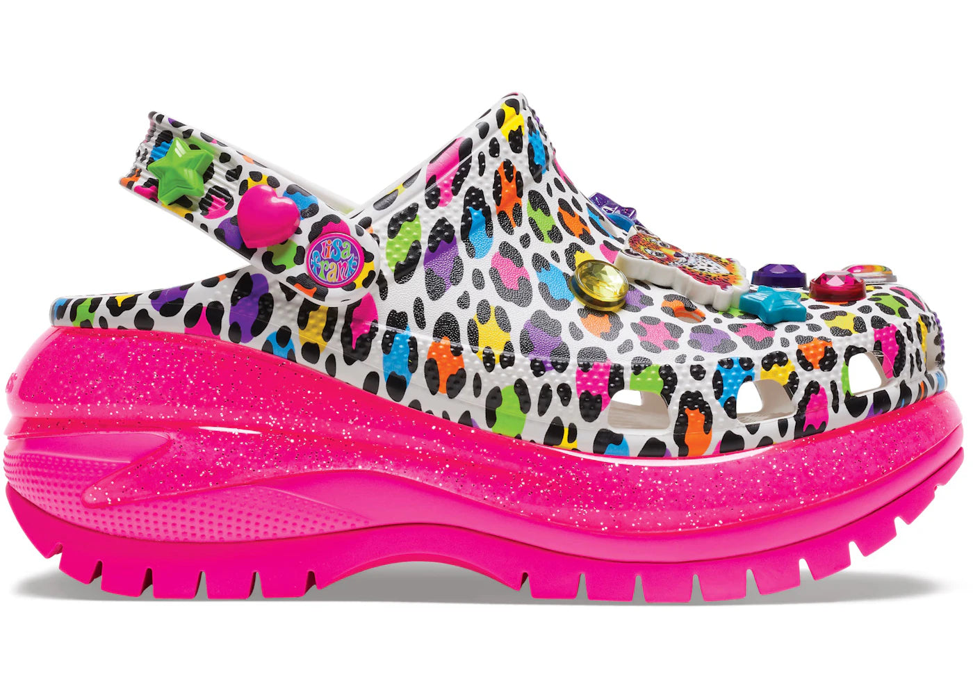 Crocs Classic Mega Crush Clog Lisa Frank