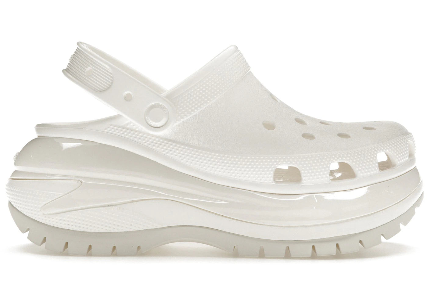 Crocs Classic Mega Crush Clog White