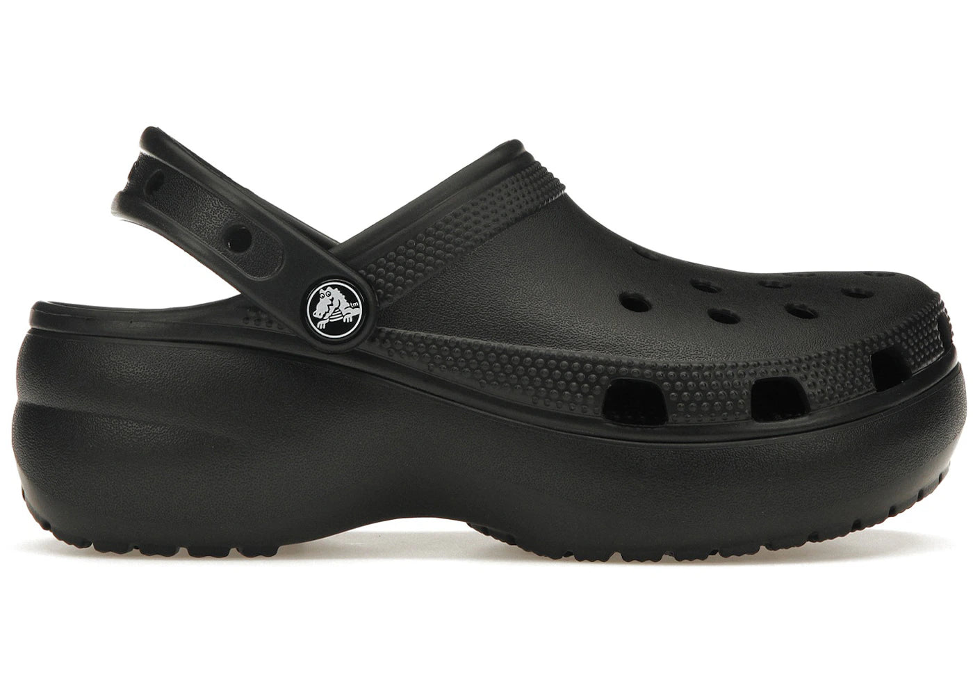 Crocs Classic Platform Clog Black (Women's)