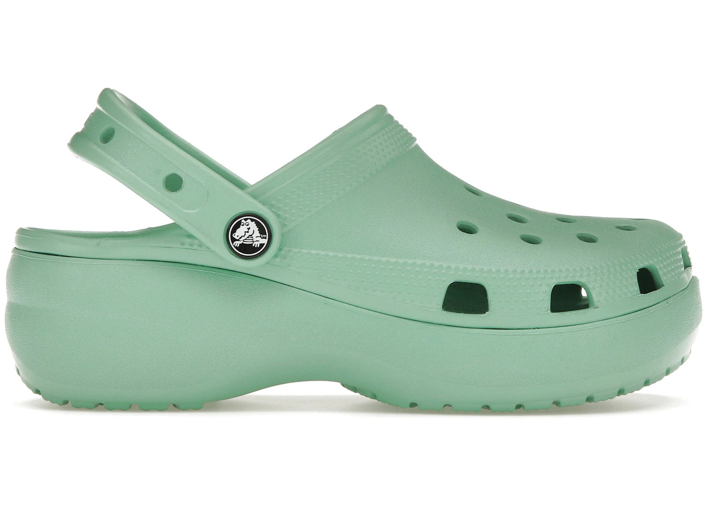 Crocs Classic Platform Clog Jade Stone (Women's)