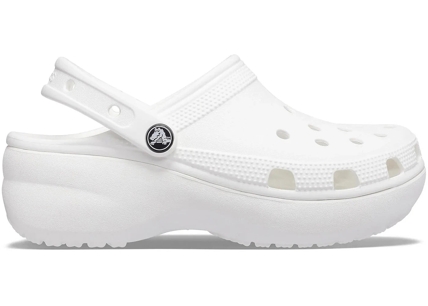 Crocs Classic Platform Clog White (Women's)