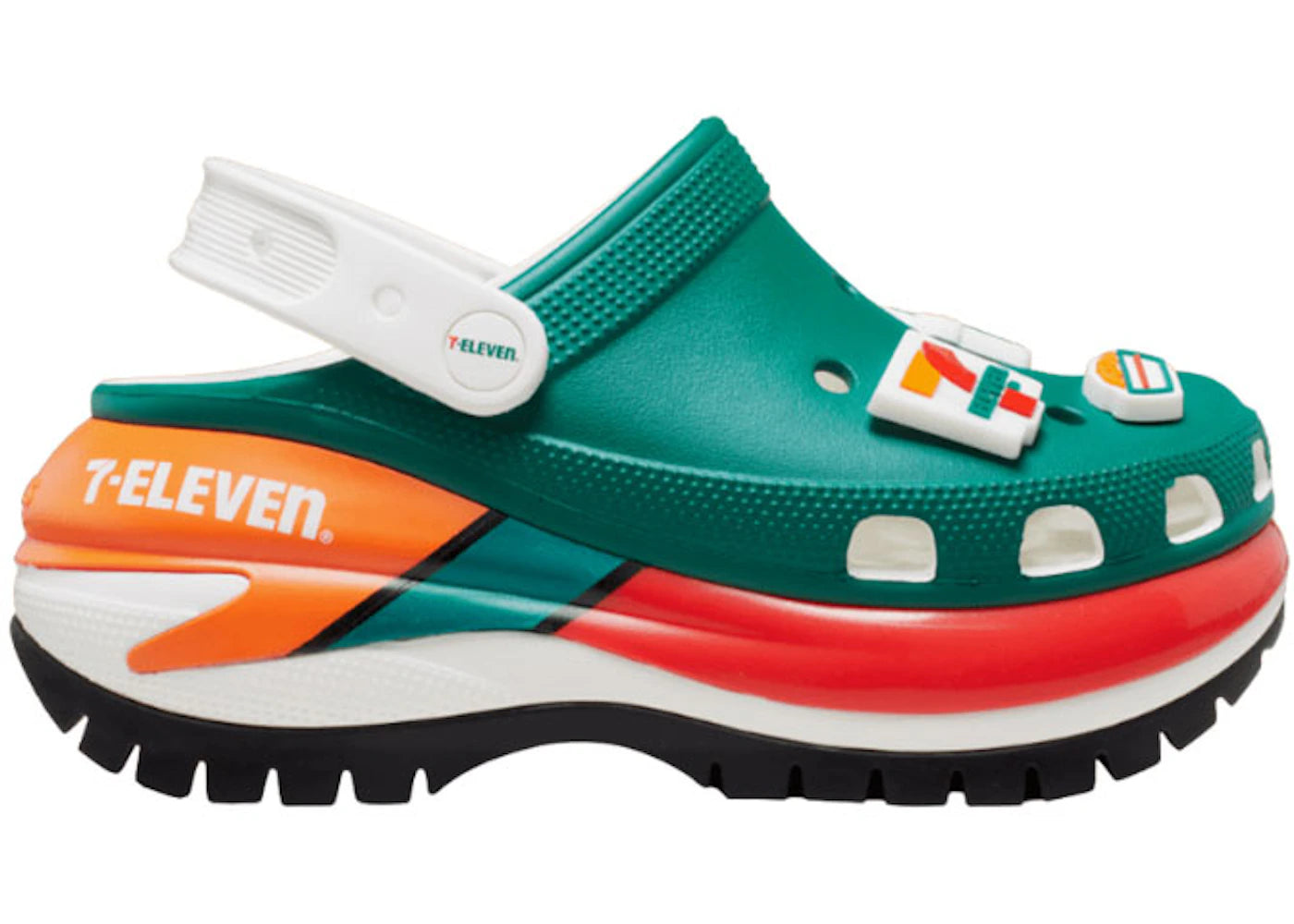 Crocs Mega Crush Clog 7-Eleven Green