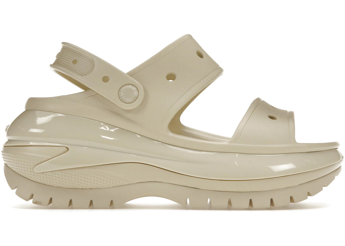 Crocs Mega Crush Sandal Bone