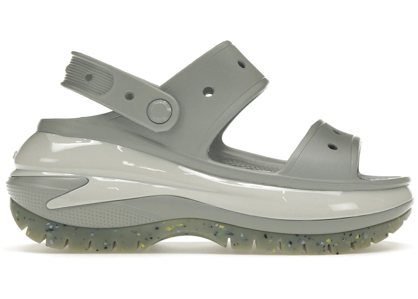 Crocs Mega Crush Sandal Light Grey