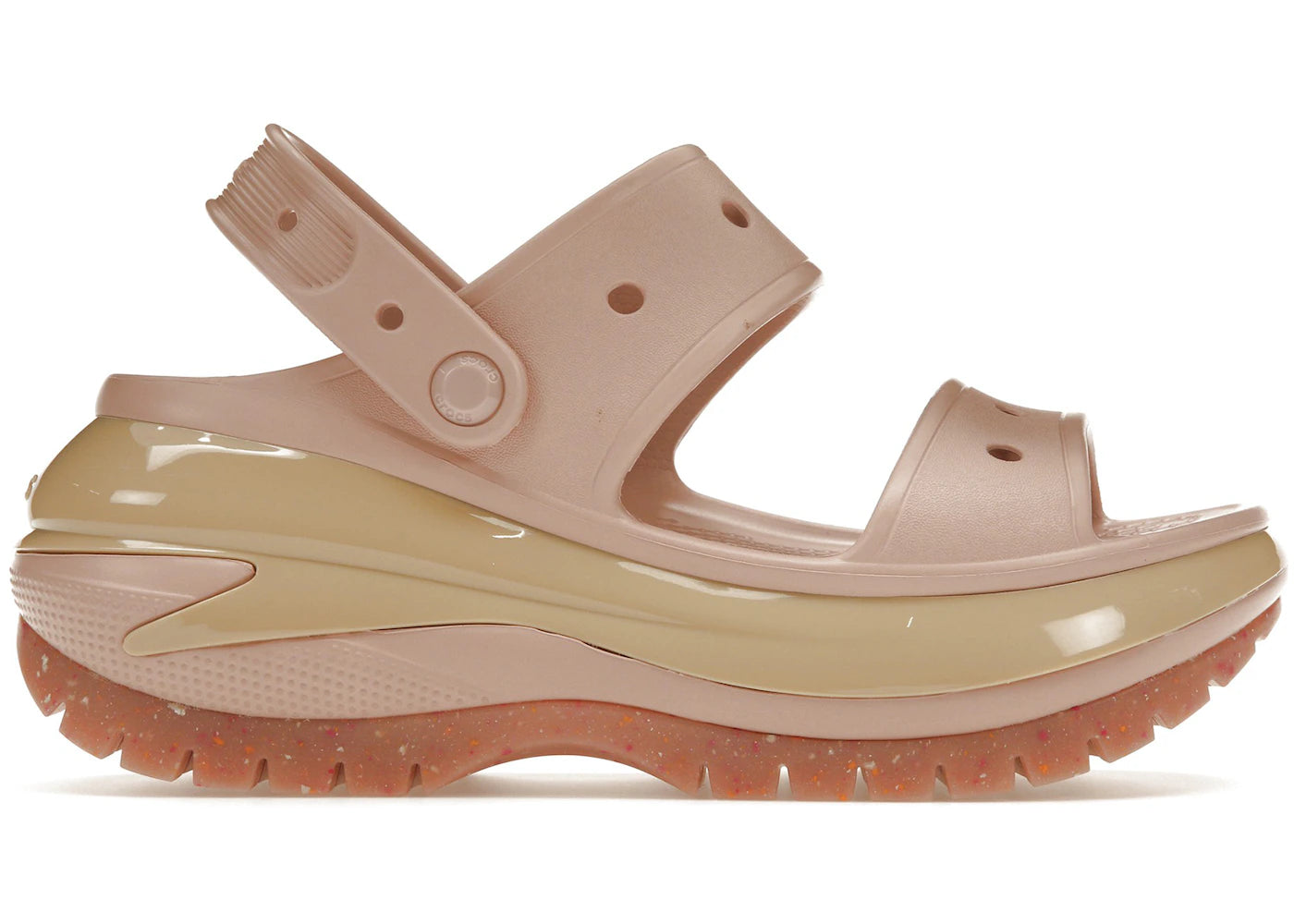 Crocs Mega Crush Sandal Pink Clay