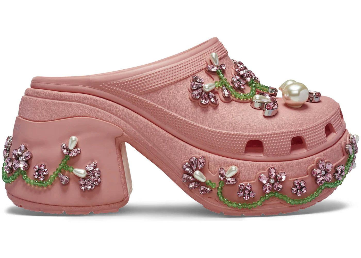 Crocs Siren Clog Simone Rocha Powder Pink
