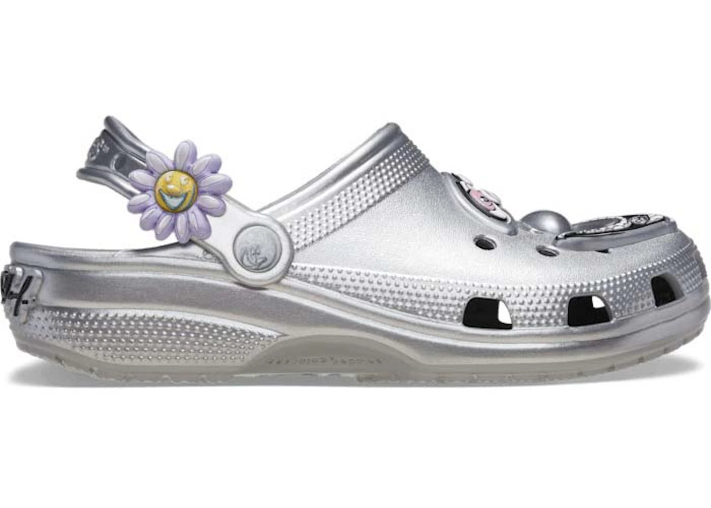 Crocs x Kenny Scharf Classic Clog Silver