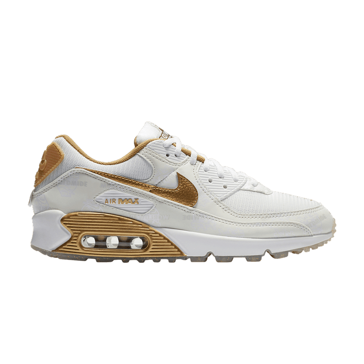 Nike Air Max 90 Worldwide White Gold (Women's)