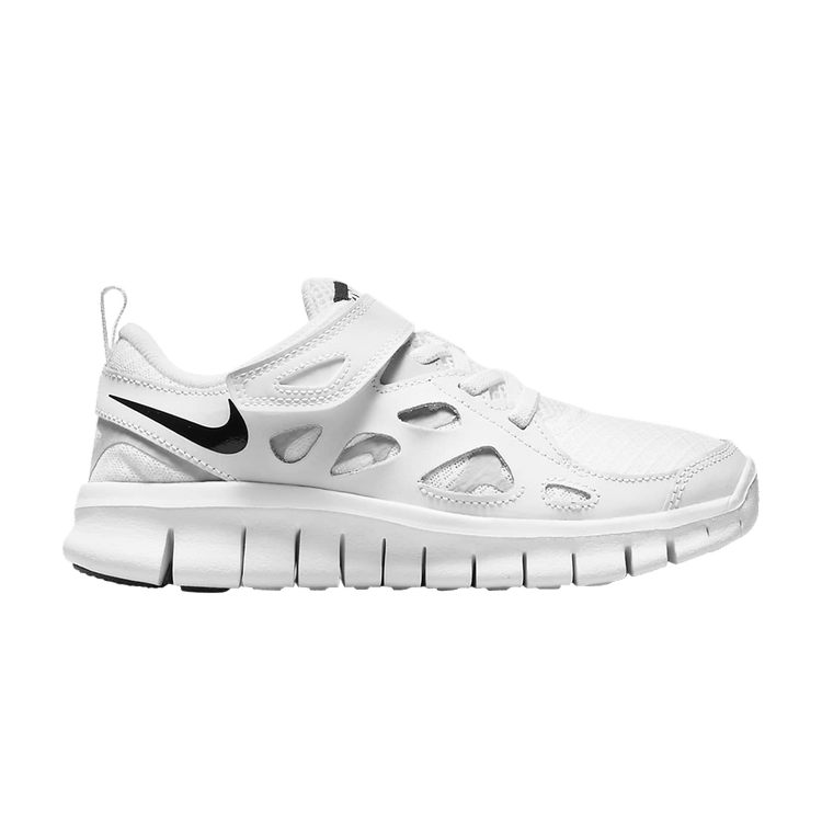 Nike Free Run 2 White Black (PS)