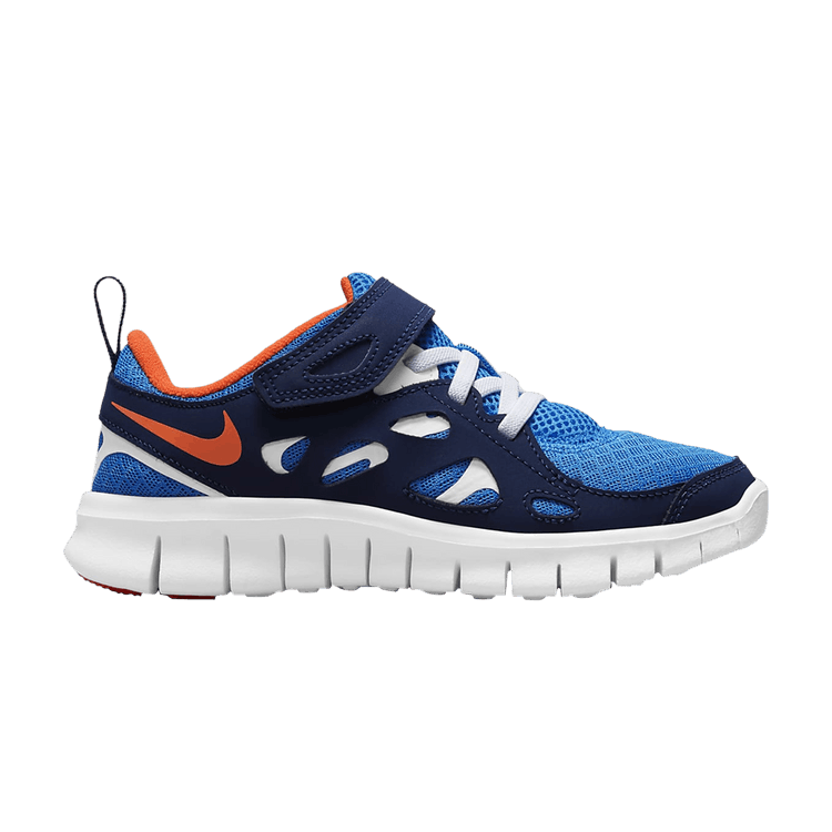 Nike Free Run 2 Light Photo Blue Orange (PS)