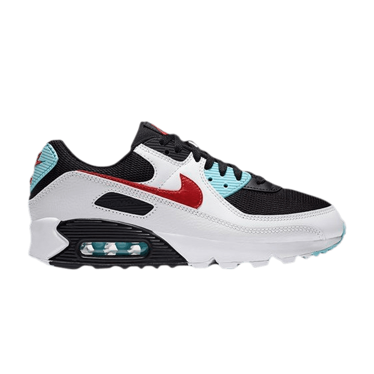 Nike Air Max 90 Aqua Red White Black (Women's)