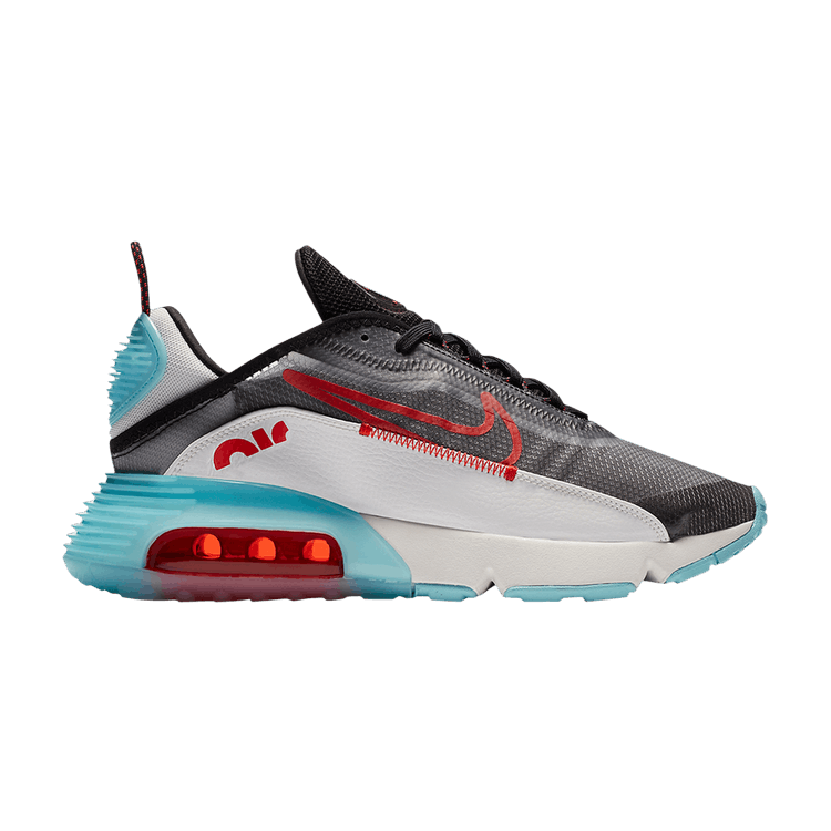 Nike Air Max 2090 Black Bleached Aqua Chile Red (Women's)