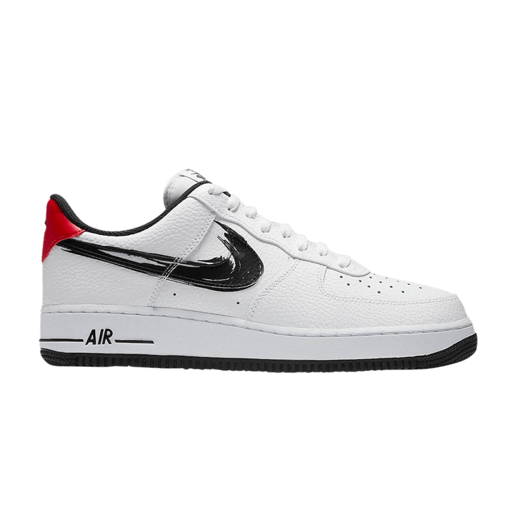 Nike Air Force 1 Low Brushstroke White Black