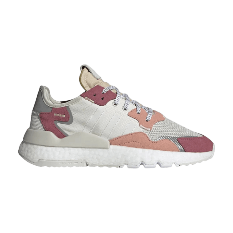 adidas Nite Jogger White Trace Pink (Women's)