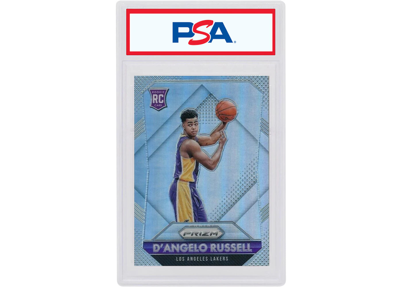 D'Angelo Russell 2015 Panini Prizm Rookie Silver #322 (PSA or BGS Graded)