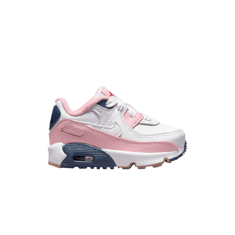 Nike Air Max 90 White Pink Glaze Navy (TD)