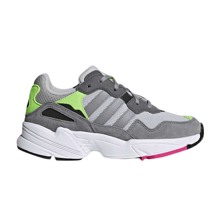 adidas Yung-96 Grey Shock Pink (Youth)