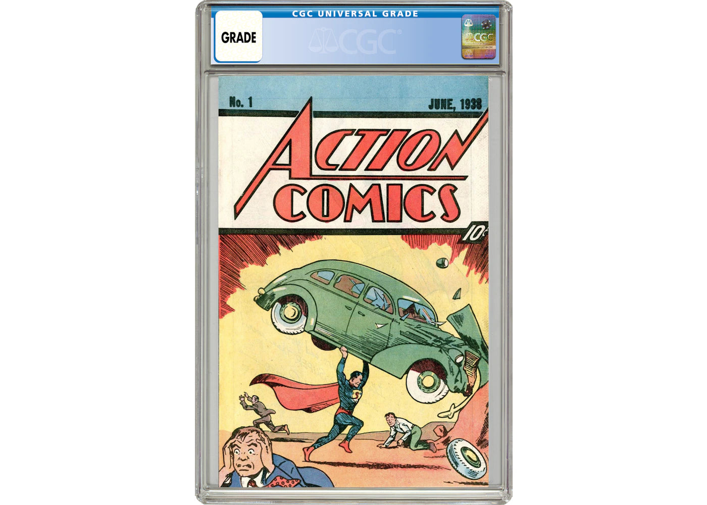 DC Action Comics (1938 DC) #1 Reprints 1.1987.NEST.10 Comic Book CGC Graded