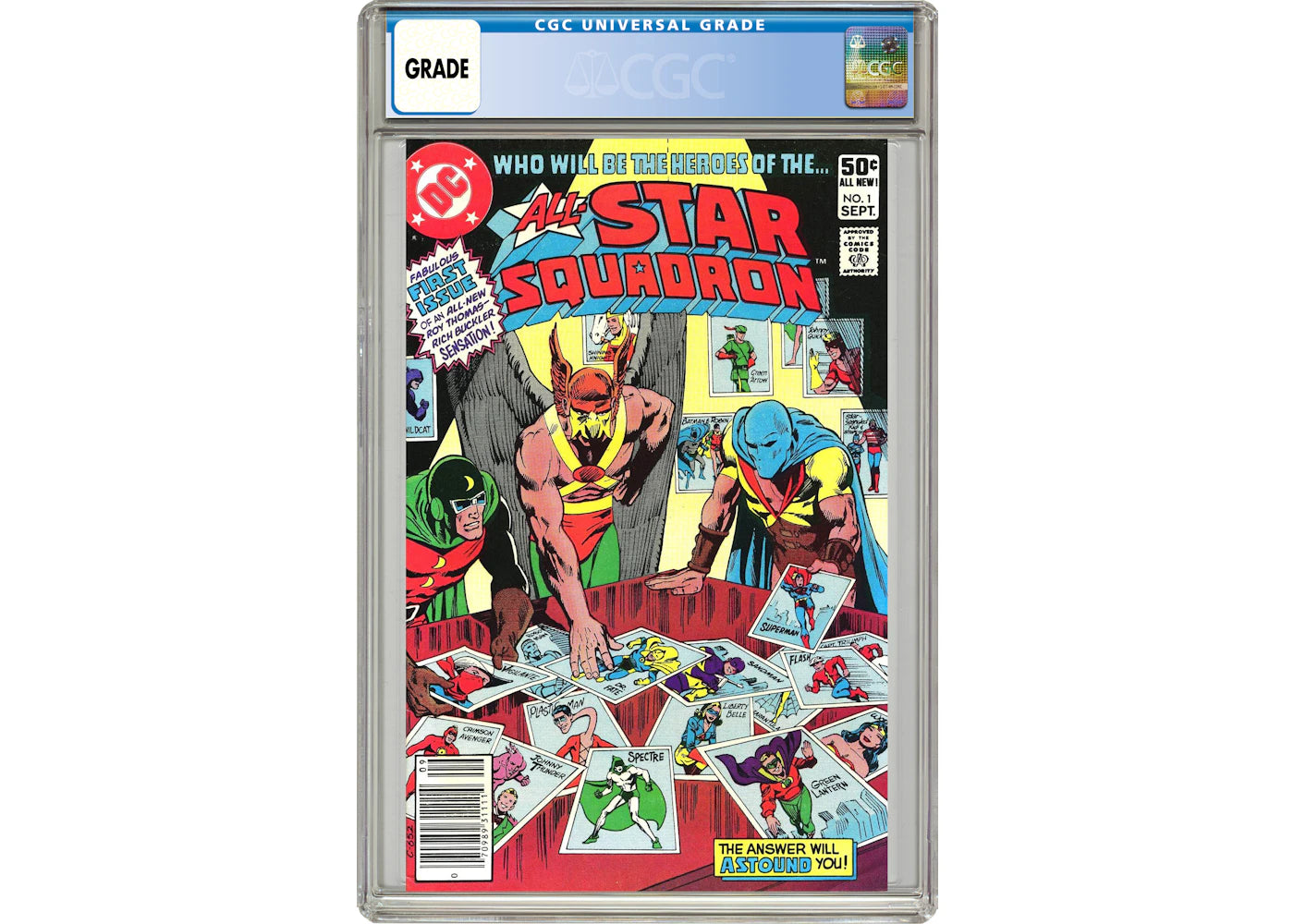 DC All Star Squadron (1981) #1 Comic Book CGC Graded