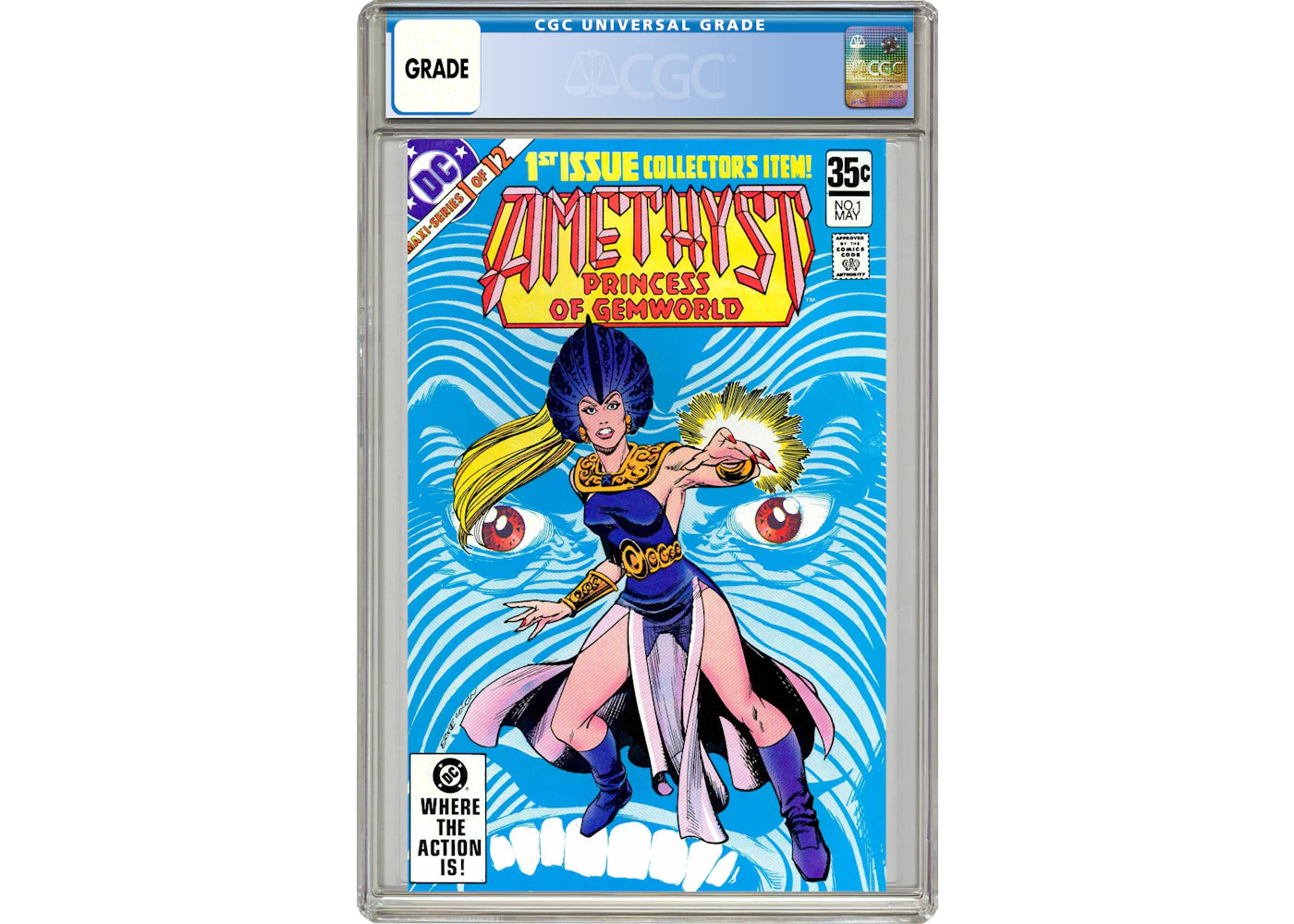 DC Amethyst Princess of Gemworld (1983 DC 1st Series) #1 Comic Book CGC Graded