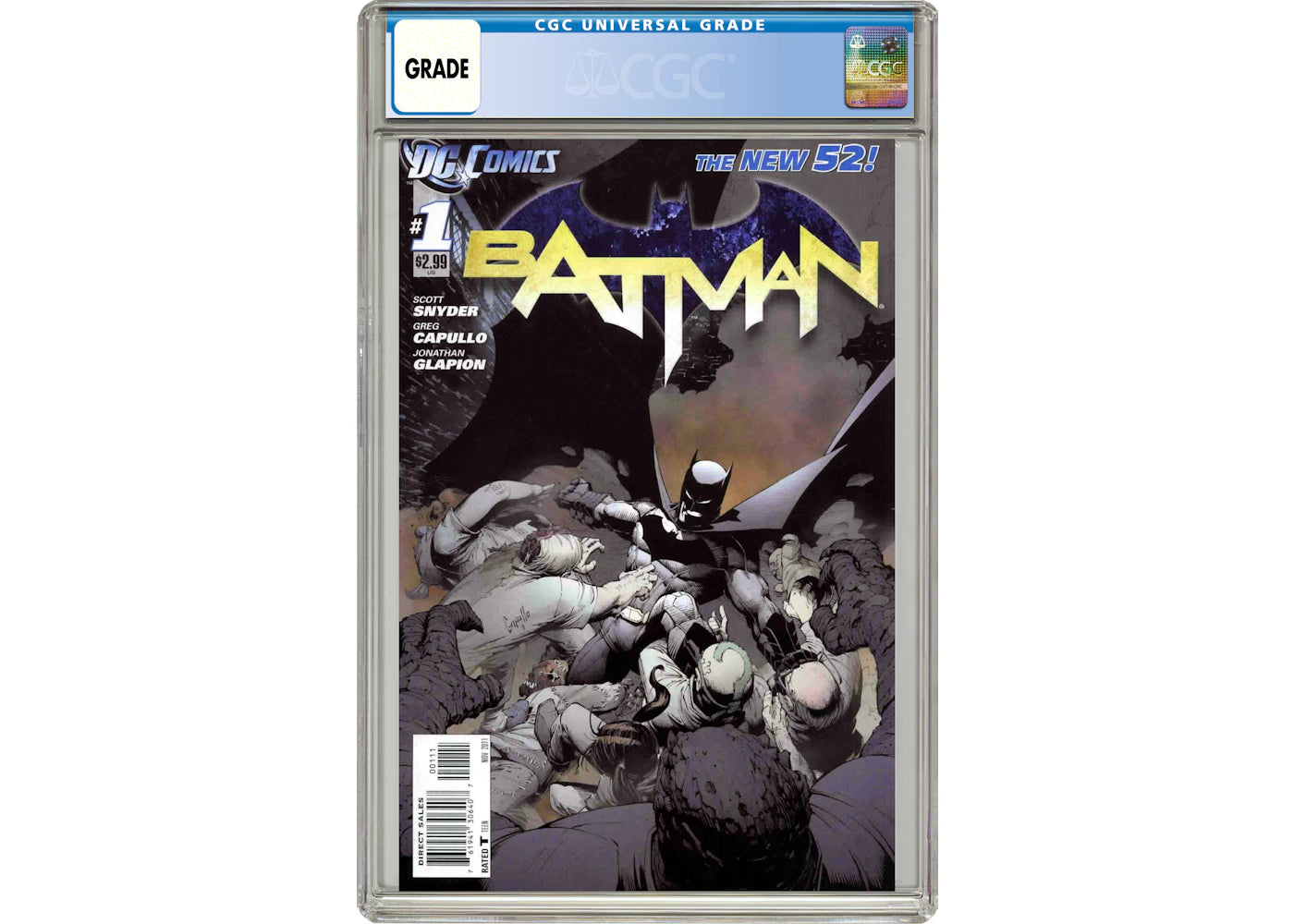 DC Batman #1 Comic Book CGC Graded