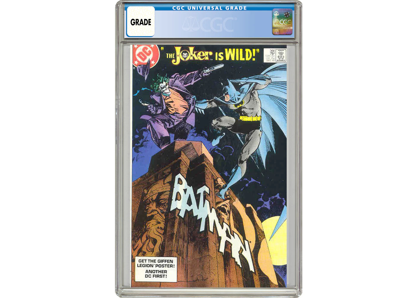 DC Batman (1940) #366 Comic Book CGC Graded