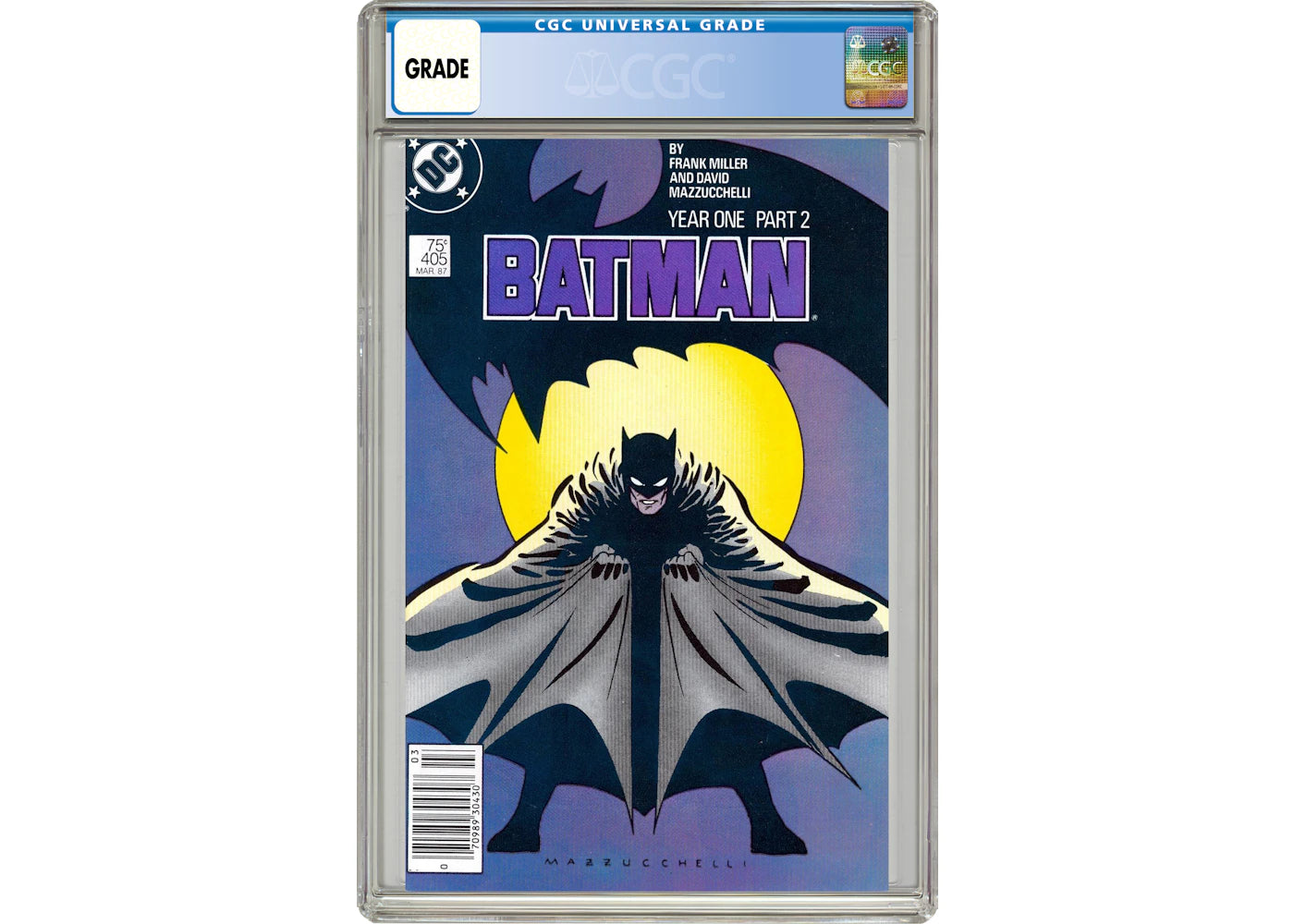 DC Batman (1940) #405 Comic Book CGC Graded
