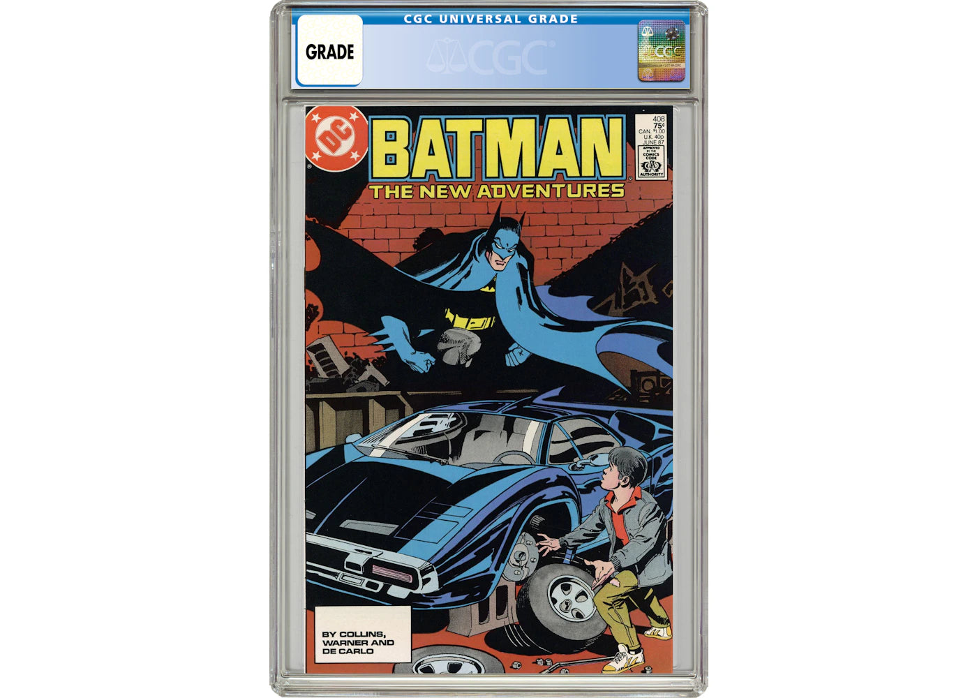 DC Batman (1940) #408 Comic Book CGC Graded