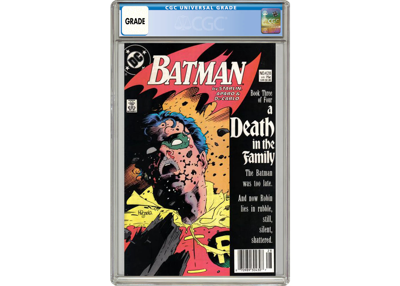 DC Batman (1940) #428 Comic Book CGC Graded