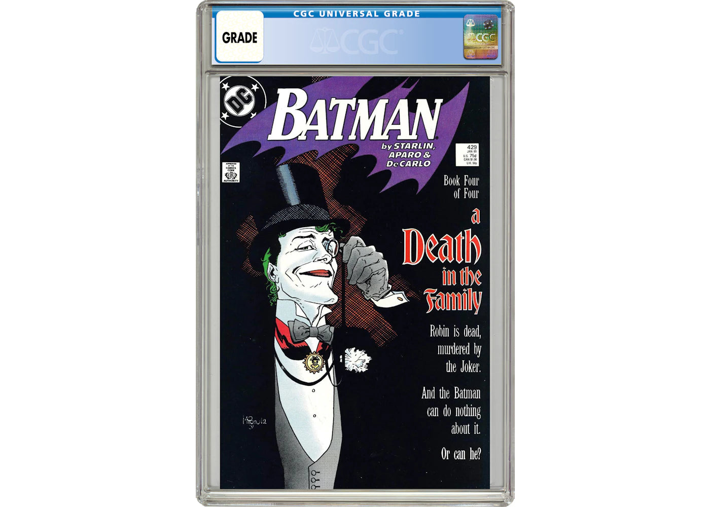 DC Batman (1940) #429 Comic Book CGC Graded