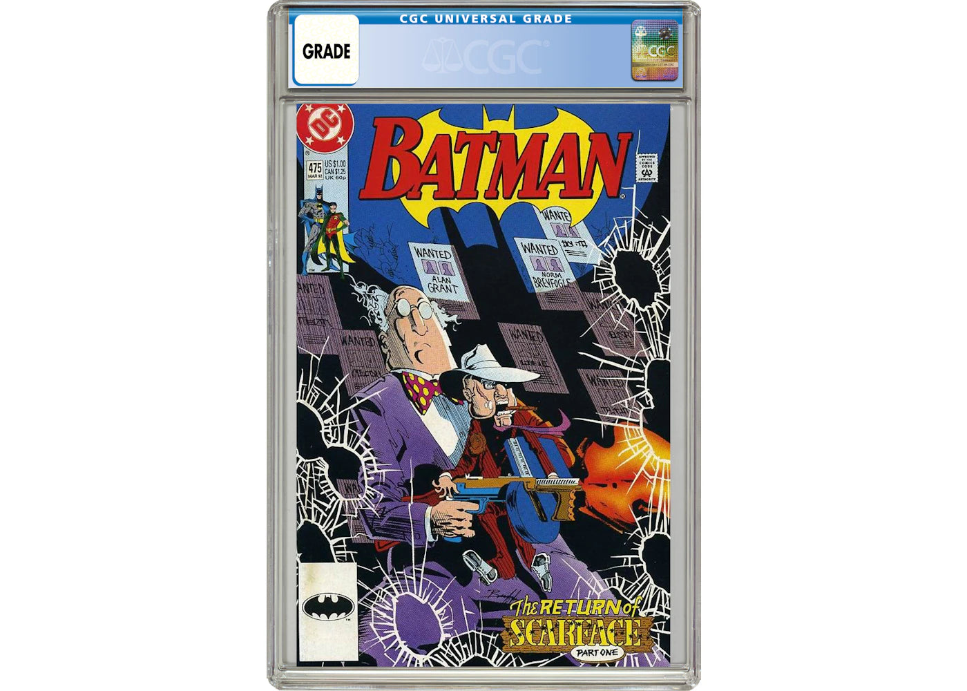 DC Batman (1940) #475 Comic Book CGC Graded