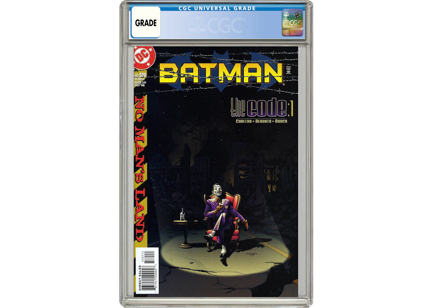 DC Batman (1940) #570 Comic Book CGC Graded