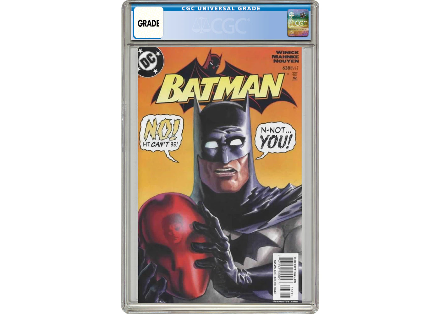 DC Batman (1940) #638A Comic Book CGC Graded