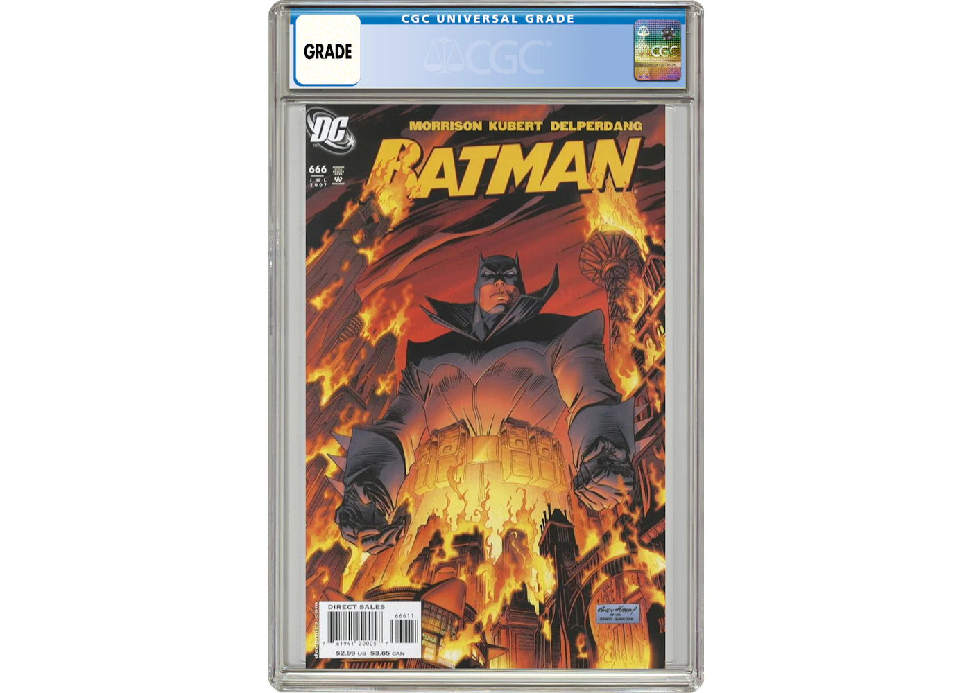 DC Batman (1940) #666 Comic Book CGC Graded