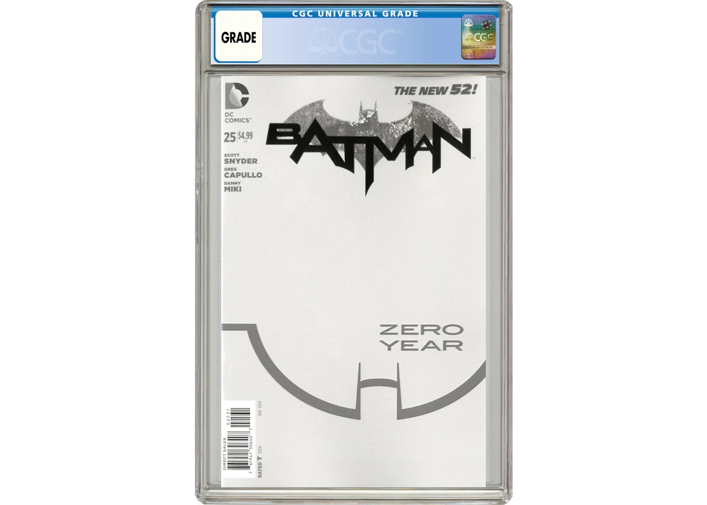 DC Batman (2011 2nd Series) #25C Comic Book CGC Graded