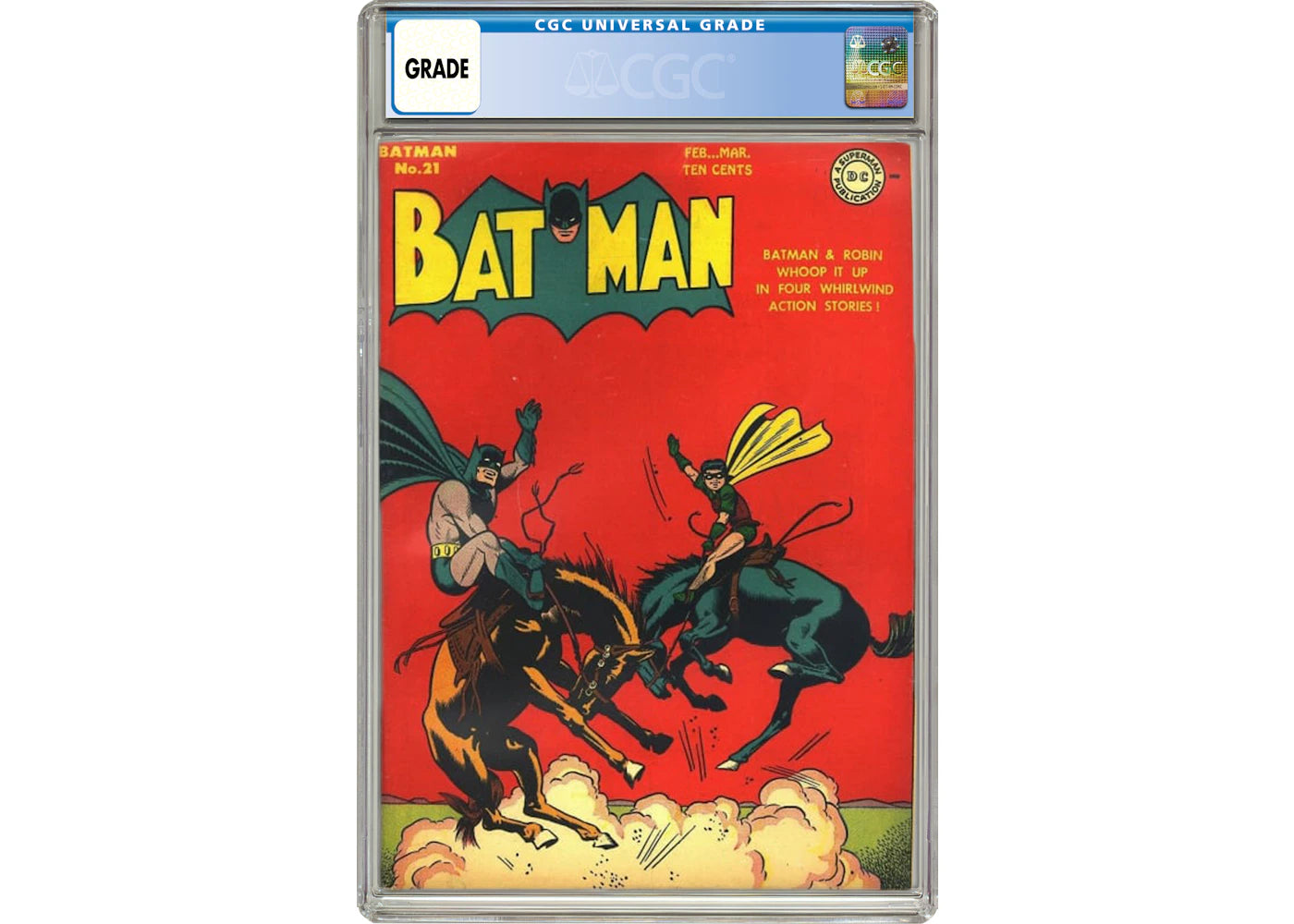 DC Batman #21 Comic Book CGC Graded