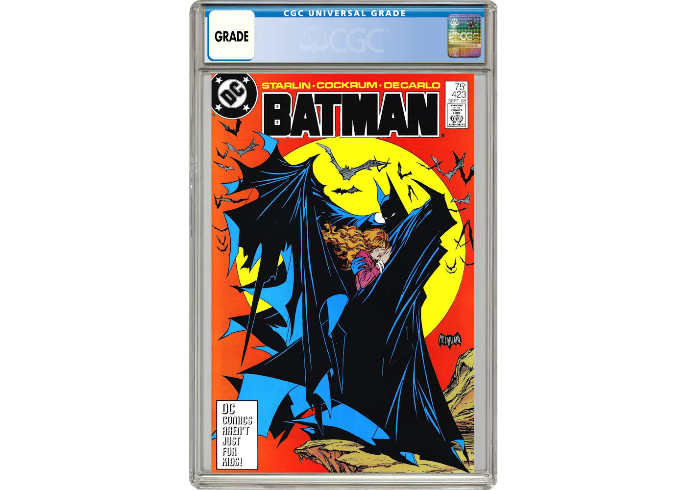 DC Batman #423 (McFarlane Cover) Comic Book CGC Graded