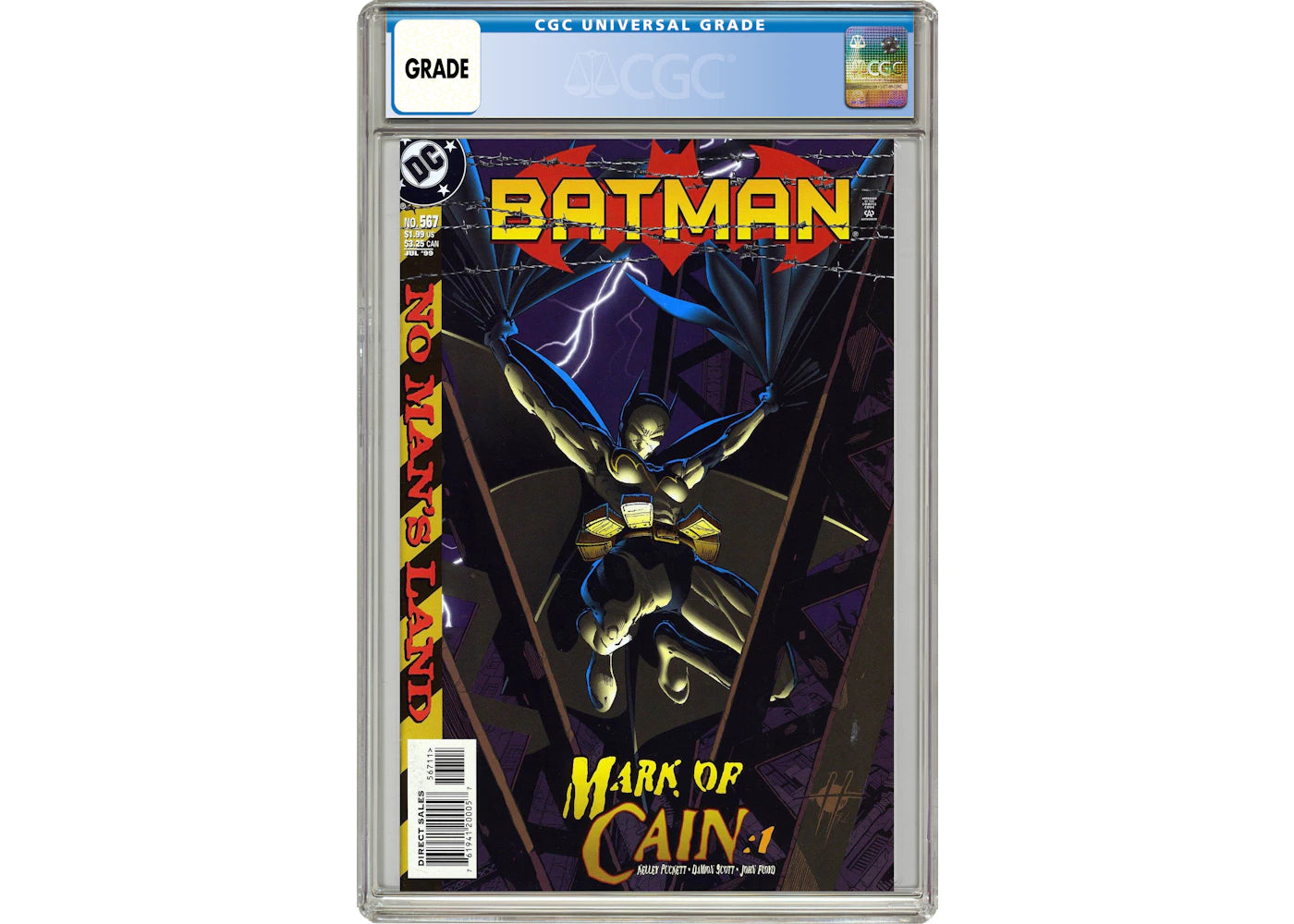 DC Batman #567 (1st App. of Batgirl) Comic Book CGC Graded