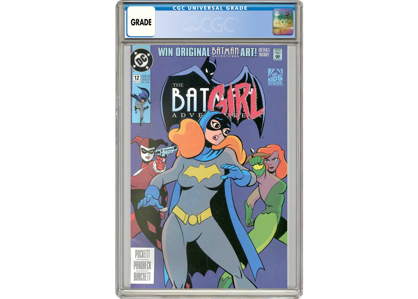 DC Batman Adventures #12 (1st App. of Harley Quinn) Comic Book CGC Graded