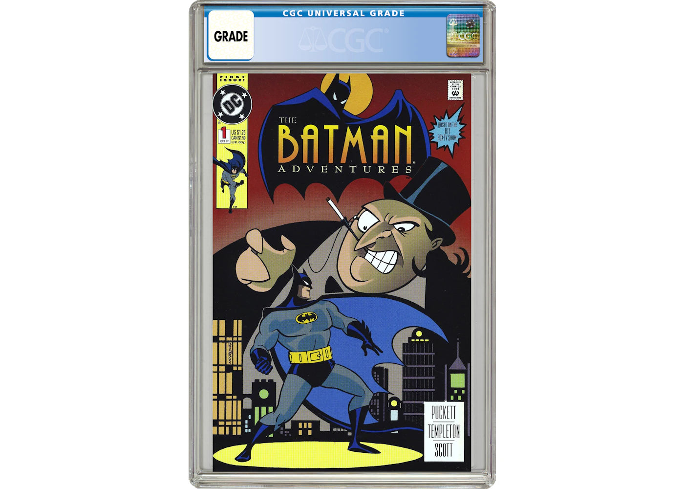 DC Batman Adventures (1992 1st Series) #1 Comic Book CGC Graded