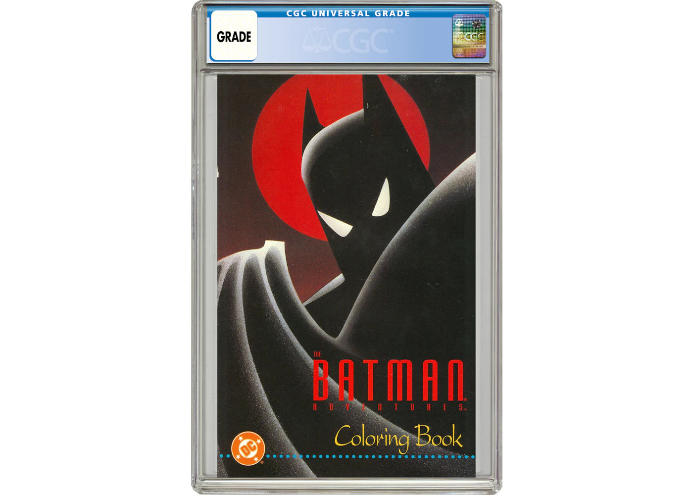 DC Batman Adventures Coloring Book (1993) #1 Comic Book CGC Graded