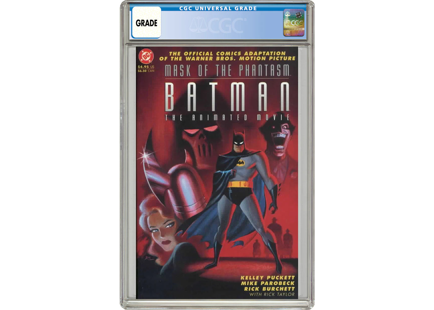 DC Batman Mask of the Phantasm (1993) #1D Comic Book CGC Graded