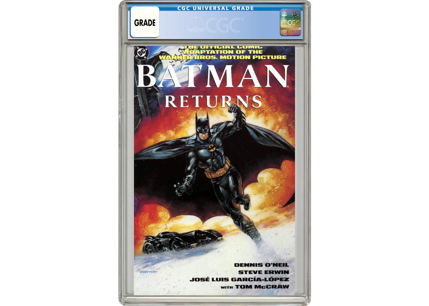 DC Batman Returns (1992 Movie) #1A Comic Book CGC Graded