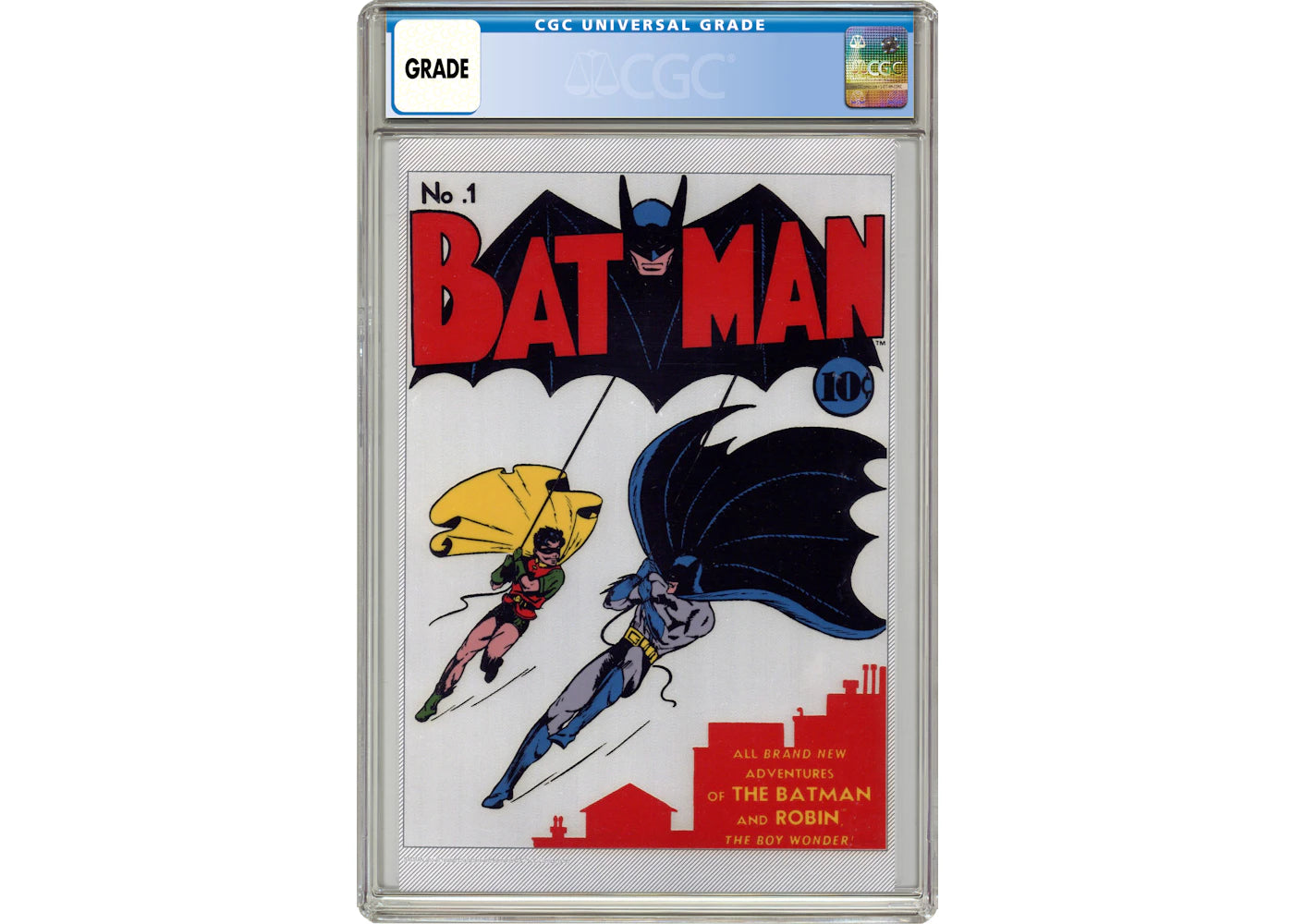 DC Batman Silver Foil Replica Cover (2018 DC) New Zealand Mint #1 Comic Book CGC Graded