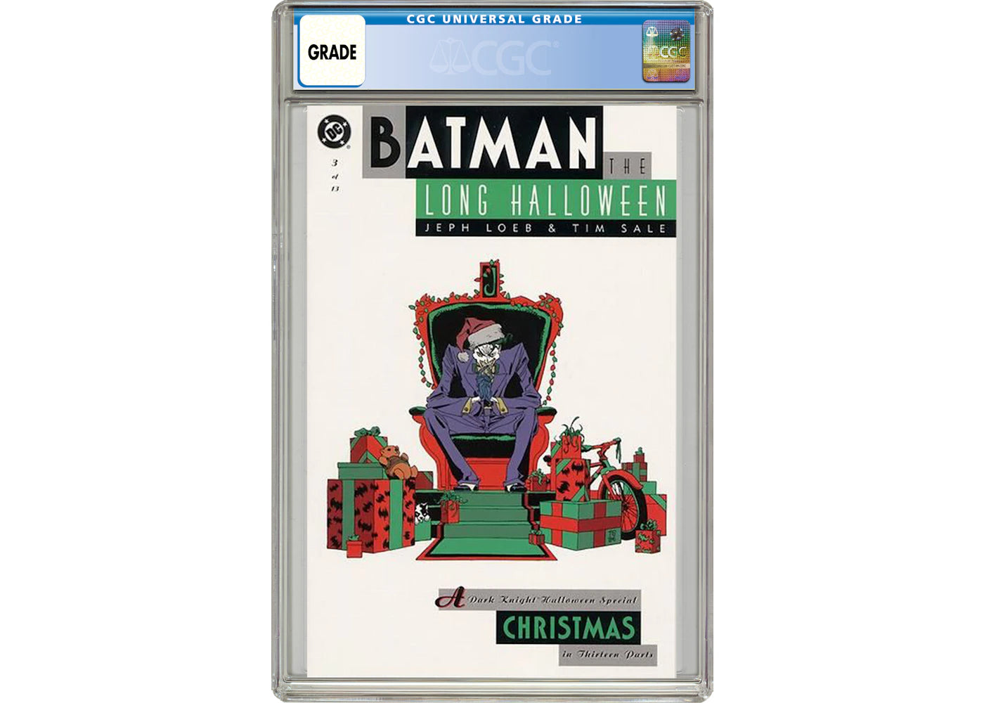 DC Batman The Long Halloween (1997) #3 Comic Book CGC Graded