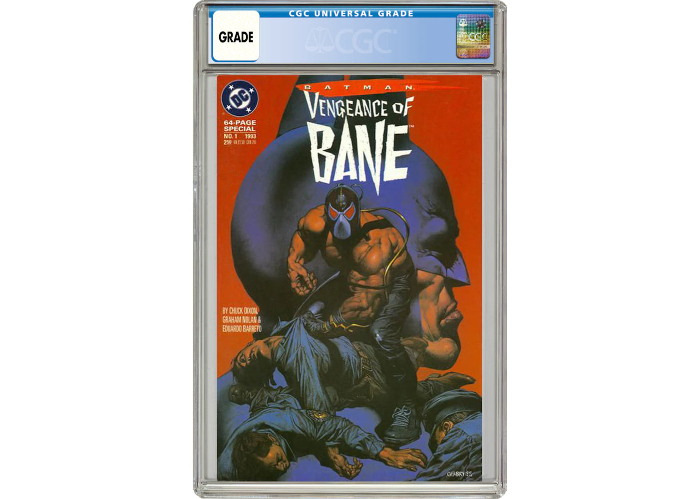 DC Batman Vengeance of Bane #1 (1st Printing) Comic Book CGC Graded